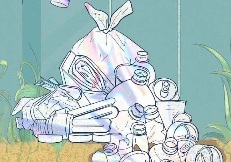 Have you ever thrown outplastic garbage?